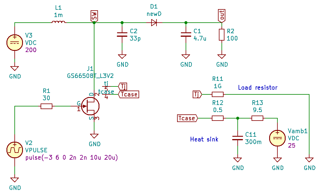 Temperature in Dual NMOS amplifier