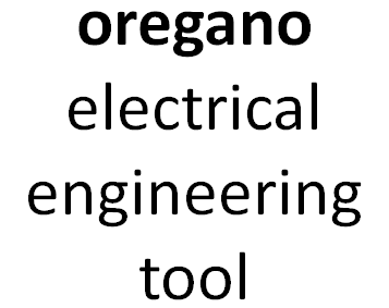 Oregano oregano - an electrical engineering tool