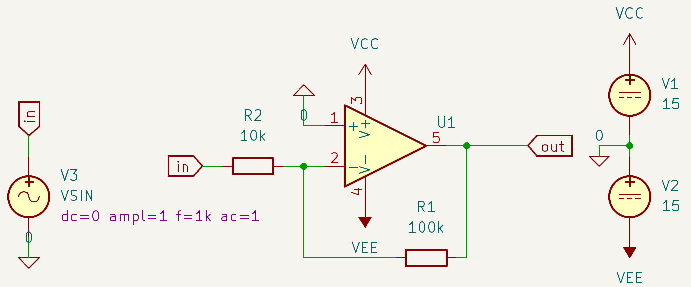 OpAmp circuit