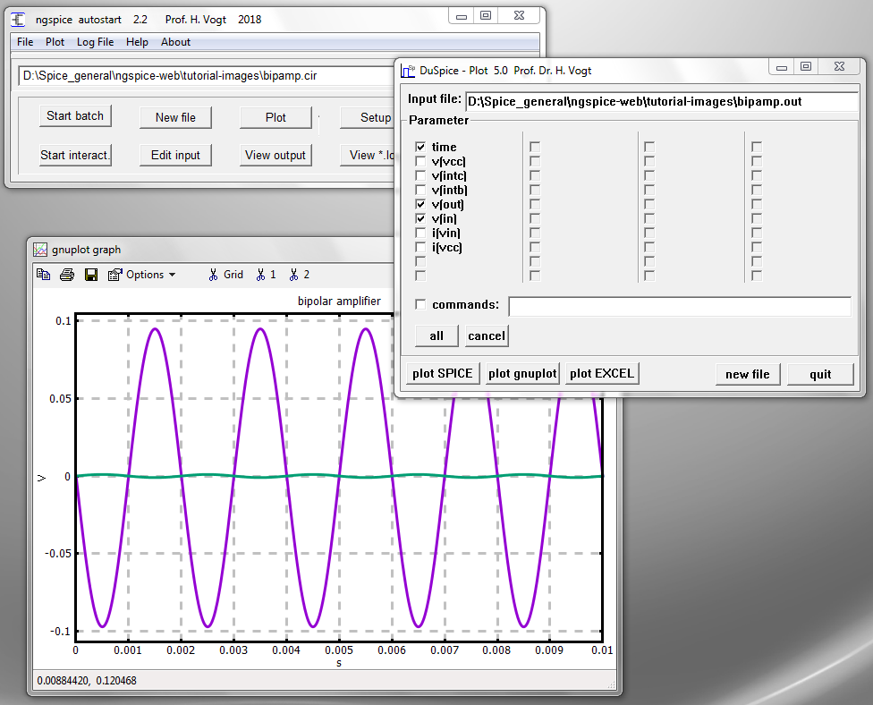 bipamp simulation output